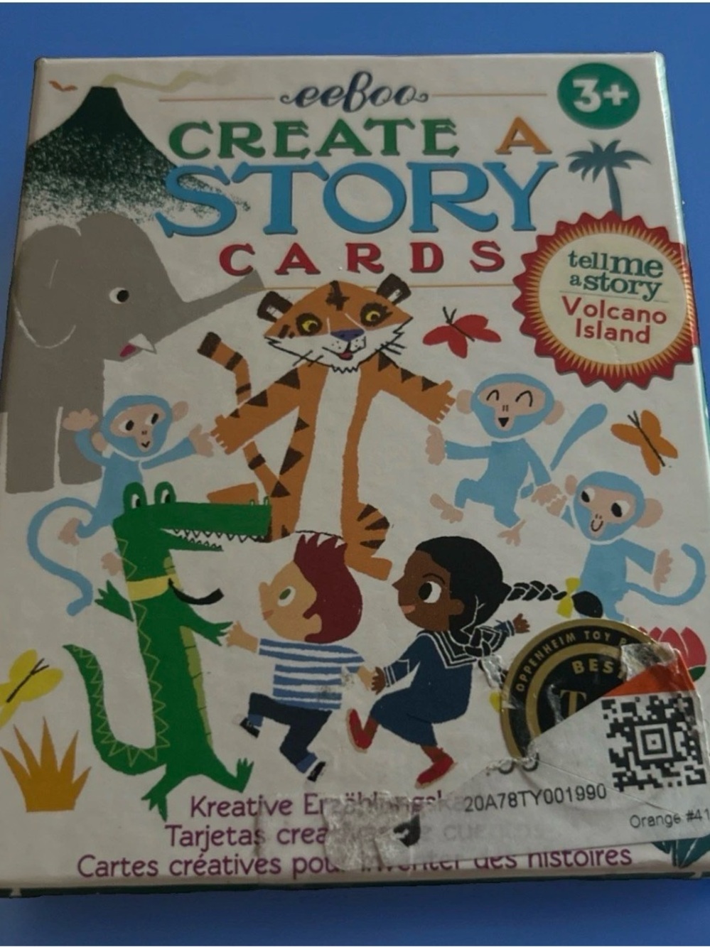 eeBoo Create a Story Cards – Volcano Island (Multi-Color)